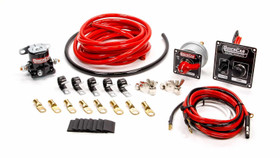 Quickcar Racing Products Wiring Kit 4 Gauge With Black 50-802 Panel 50-835