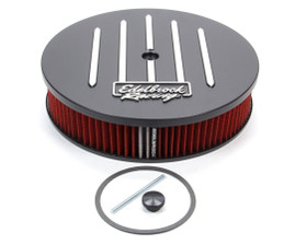 Edelbrock Air Cleaner Kit Race Series 14In X 3In Black 41663