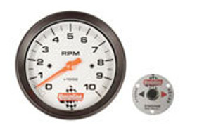 Quickcar Racing Products 3-3/8In Tach W/Remote Recall 611-6002