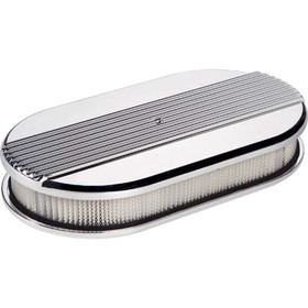 Billet Specialties Large Ribbed Oval Air Cleaner 15640