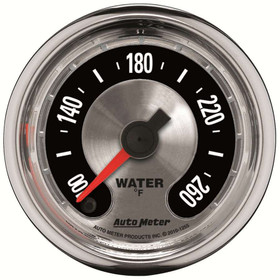 Autometer 2-1/16 A/M Water Temp Gauge 100-260 1255