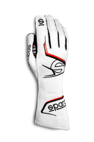 Sparco Glove Arrow Medium White / Black 00131410Binr