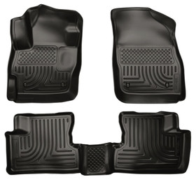 Husky Liners 10-13 Mazda 3 Front/2Nd Floor Liners Black 98631
