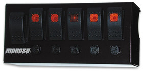 Moroso Rocker Switch Panel - Cage Mount 74190
