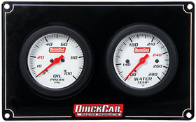 Quickcar Racing Products 2 Gauge Extreme Panel Op/Wt 61-7001