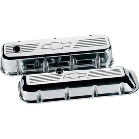 Billet Specialties Bbc Valve Covers Bowtie Logo Short 96021