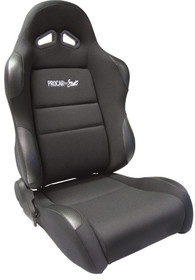 Scat Enterprises Sportsman Racing Seat - Right - Black Vinyl/Vlur 80-1605-61R