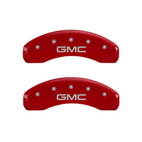 Mgp Caliper Cover 14-  Sierra !500 Caliper Covers Red 34208Sgmcrd