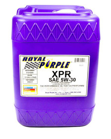 Royal Purple Synthetic Racing Oil Xpr 5-Gallon (5W30) 5021