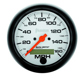 Autometer 3-3/8In Phantom Electric Speedo 0-160Mph 5888
