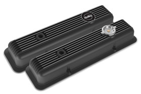 Holley Sbc Muscle Series Valve Covers  (Pair) 241-135