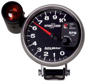 Autometer 5In S/C Ii Shift Light Tach 3699