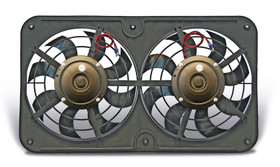 Flex-A-Lite Dual 12-1/8In Lo Profile Pusher Fan W/O Controls 104468