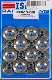 Isky Cams 10 Degree Titanium Retainers (16) 90Ti10Deg