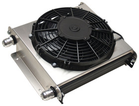 Derale Remote Oil Cooler -12An W/ Fan 15876