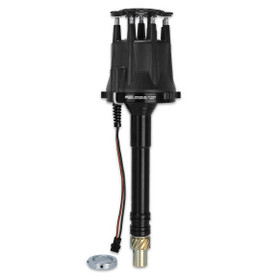 Msd Ignition Chevy V8 Pro Billet Distributor Black Finish 85505