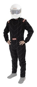 Racequip Suit Chevron Black Large Sfi-5 91609059