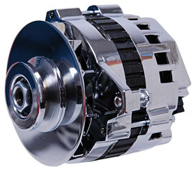 Msd Ignition Dynaforce Alternator - 160 Amp - Chrome 5362