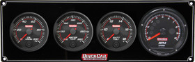 Quickcar Racing Products Redline 3-1 Gauge Panel Op/Wt/Volt W/Recall Tach 69-3047