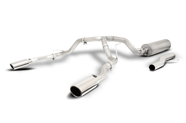 Gibson Exhaust Cat-Back Dual Split Exha Ust System Stainless 65682