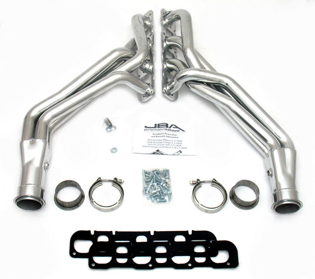 Jba Performance Exhaust Headers - 08-09 6.1L Challenger - Silver 6965Sjs