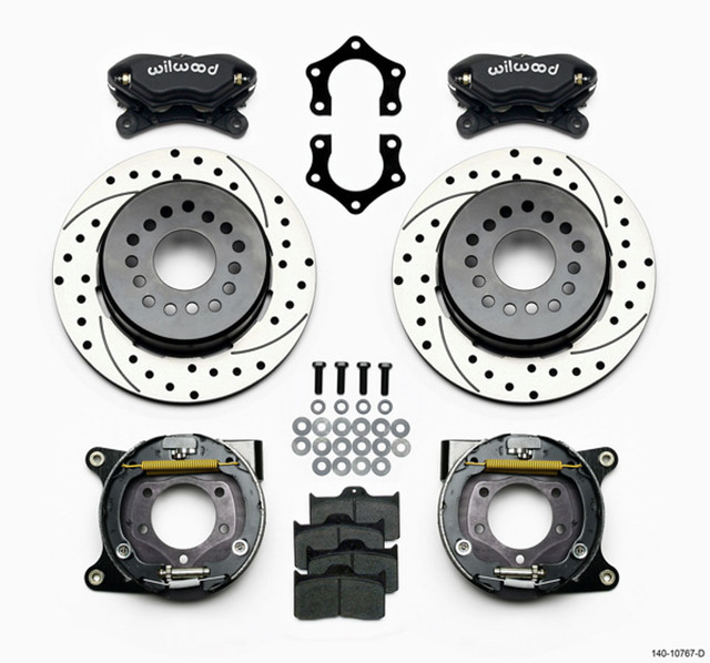Wilwood Rear Brake Kit Dynalite Mopar/Dana W/Pb 140-10767-D Wilwood Rear Brake Kit Dynalite Mopar/Dana W/Pb 140-10767-D