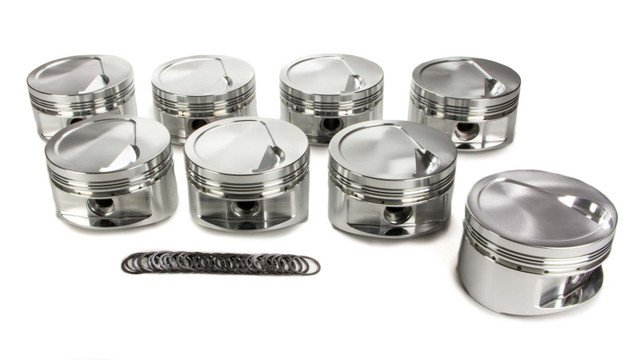 Je Pistons Bbc Dished Piston Set 4.500 Bore -11.5Cc 257956