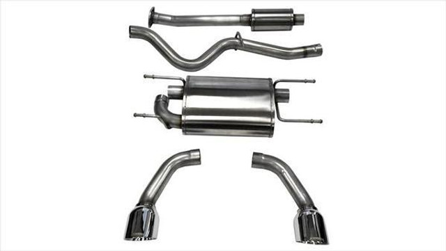 Corsa Performance Exhaust Cat-Back - 2.5In Dual Rear Exit 14864