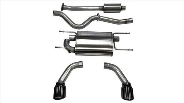 Corsa Performance Exhaust Cat-Back - 2.5In Dual Rear Exit 14864Blk