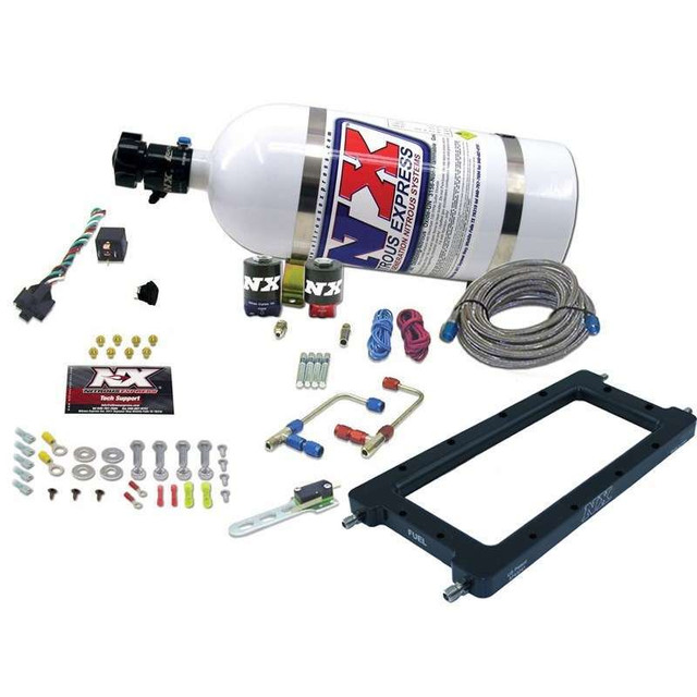 Nitrous Express Efi Hi-Ram Plate System W/10Lb Bottle 20940-10