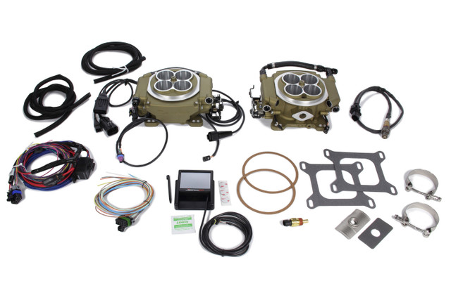 Holley Sniper 4150 2X4 Efi Kit - Gold 550-529