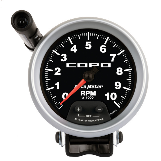 Autometer 3-3/4 Copo Tachometer 0-10K Rpm Pedstal Mount 880879