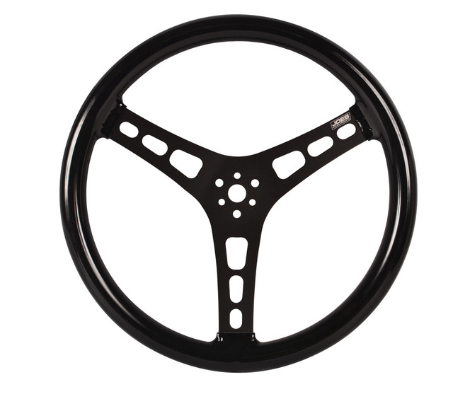 Joes Racing Products Steering Wheel 13in Alum Dished Rubber Coated 13513-CB