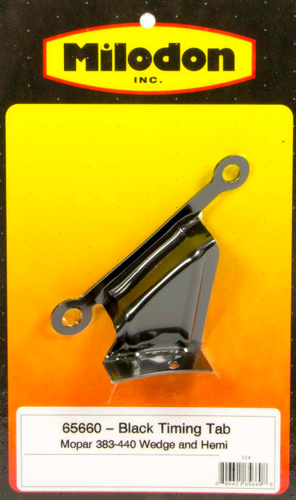 Milodon Bbm Timing Tab - Black  65660