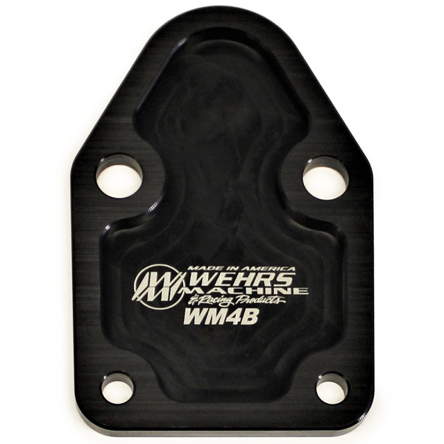 Wehrs Machine SBC Fuel Pump Blockoff  WM4B