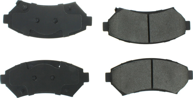 Centric Brake Parts Premium Semi-Metallic Br ake Pads with Shims and 300.0699