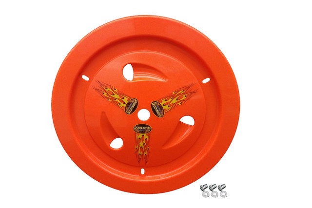 Dominator Racing Products Wheel Cover Bolt-On Fluo Orange 1013-B-FOR