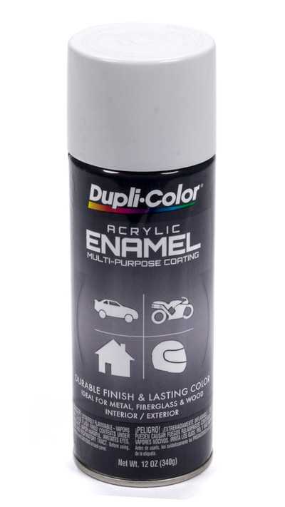 Dupli-Color/Krylon Gloss White Enamel Paint 12Oz Da1670