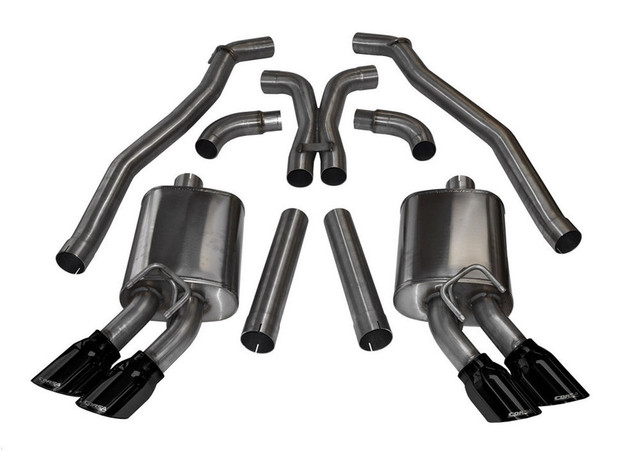 Corsa Performance Exhaust Cat-Back 12-15 Camaro 6.2L 14971BLK