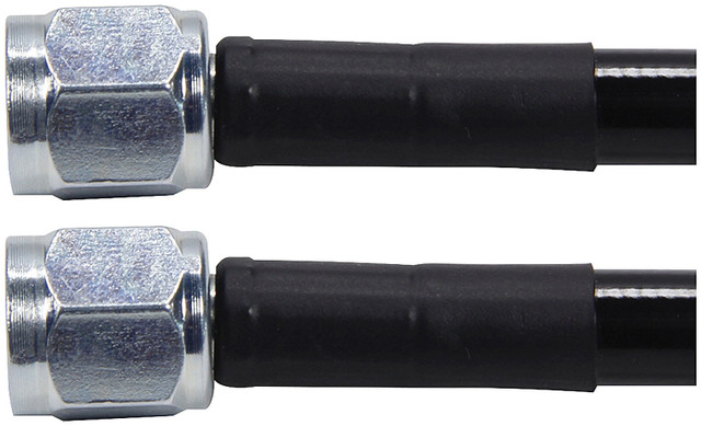 Allstar Performance Coated Braided Line 15In #3Hose -3Str/-3Str Steel All48430-15