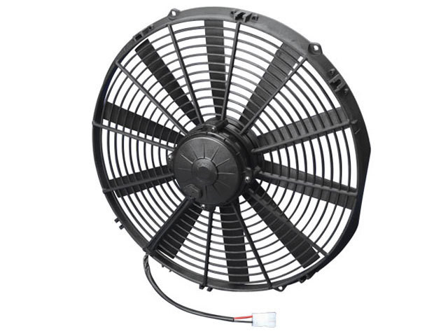 Spal Advanced Technologies 16In Puller Fan Straight Blade 1918 Cfm 30102120 Spal Advanced Technologies 16In Puller Fan Straight Blade 1918 Cfm 30102120