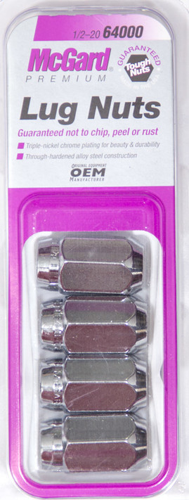 Mcgard Lug Nut 1/2 Conical Seat 4 Pack 64000