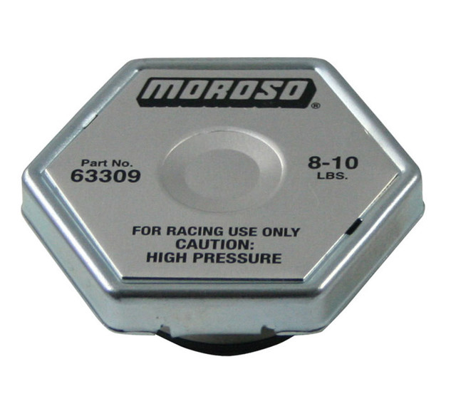 Moroso Racing Radiator Cap 8-10Lbs. 63309 Moroso Racing Radiator Cap 8-10Lbs. 63309