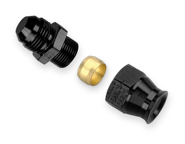 Earls 8An Male To 3/8 Tube Adapter Fitting At165086Erl Earls 8An Male To 3/8 Tube Adapter Fitting At165086Erl