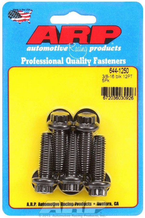Arp Bolt Kit - 12Pt. (5) 3/8-16 X 1.250 644-1250