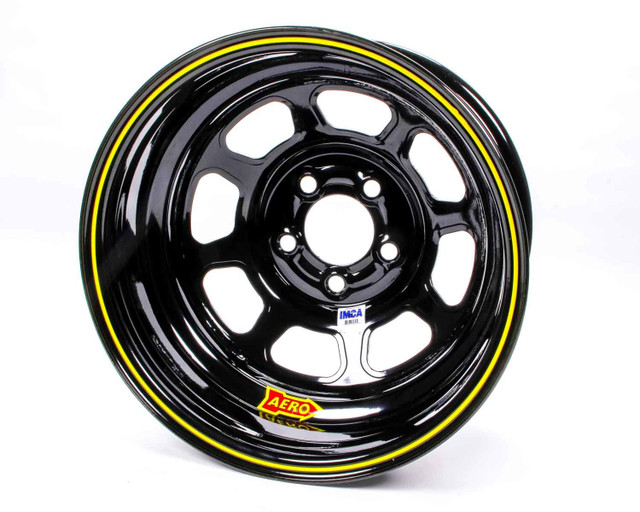 Aero Race Wheels 15X8 3In 4.75 Black 52-184730 Aero Race Wheels 15X8 3In 4.75 Black 52-184730