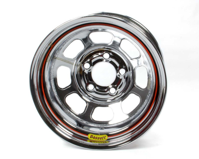 Bassett 15X8 Wheel 5X5 Chrome D-Hole Armor Edge 58D52Ec Bassett 15X8 Wheel 5X5 Chrome D-Hole Armor Edge 58D52Ec