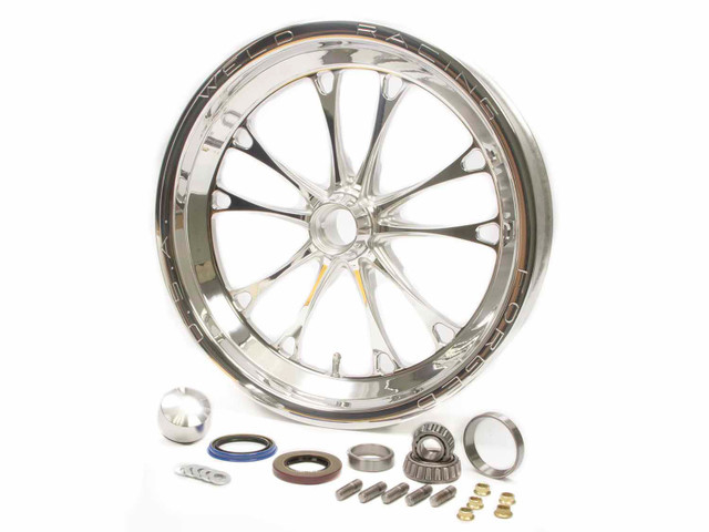 Weld Racing V-Series Frt Drag Wheel Pol 15X3.5 Strange Mount 84P-15001 Weld Racing V-Series Frt Drag Wheel Pol 15X3.5 Strange Mount 84P-15001