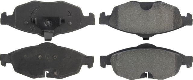 Centric Brake Parts Premium Semi-Metallic Br Ake Pads With Shims And 300.0869