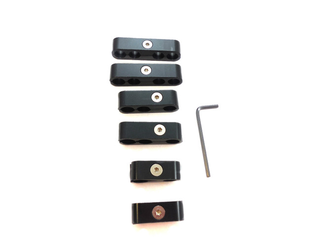 Racing Power Co-Packaged Billet Wire Separators R Ace Style - Black R9570Bk Racing Power Co-Packaged Billet Wire Separators R Ace Style - Black R9570Bk